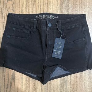 American Eagle Outfitters Black Jean Shorts